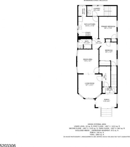 68 Bremond St, Belleville NJ 07109-2734 exterior