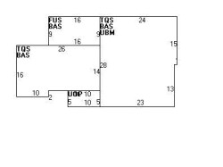 409 Highland St, Newton MA 02465-2707 floor plan