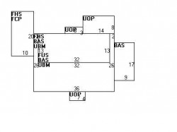 462 Waltham St, Newton MA 02465-1933 floor plan