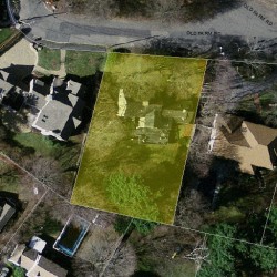 55 Old Farm Rd, Newton MA 02459-3434 aerial view