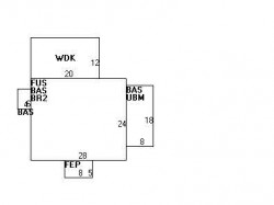 155 Auburndale Ave, Newton MA 02465-1424 floor plan