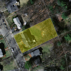 244 Upland Ave, Newton MA  02461-2003 aerial view