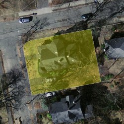 4 Chester St, Newton MA 02461-1416 aerial view