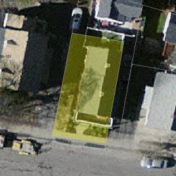 95 Pearl St, Newton MA 02458-1528 aerial view