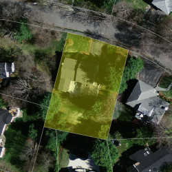 19 Farina Rd, Newton MA  02459-2833 aerial view