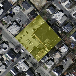 228 Adams St, Newton MA  02458-1203 aerial view