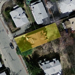 10 Circuit Ave, Newton MA 02461-1603 aerial view