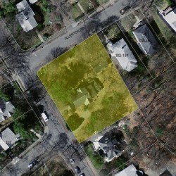 112 Hyde St, Newton MA 02461-1238 aerial view