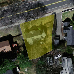 1412 Beacon St, Newton MA 02468-1628 aerial view
