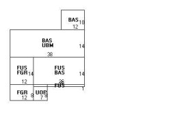 203 Lincoln St, Newton MA 02461-1327 floor plan