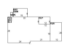 54 Avondale Rd, Newton MA 02459-1619 floor plan