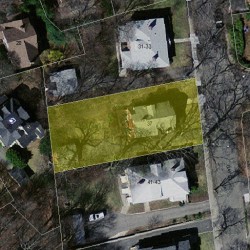 37 Gay St, Newton MA 02460-2248 aerial view