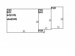 61 Truman Rd, Newton MA 02459-2639 floor plan