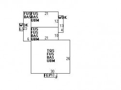 40 Central Ave, Newton MA  02460-1709 floor plan