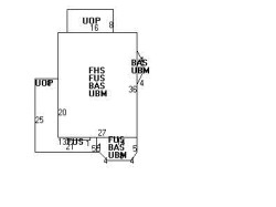 166 Lincoln St, Newton MA 02461-1510 floor plan