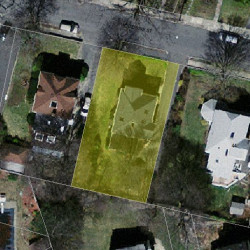 48 Woodbine St, Newton MA 02466-1809 aerial view