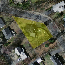 115 Christina St, Newton MA 02461-1915 aerial view