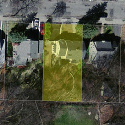 102 Parker Ave, Newton MA 02461-1815 aerial view