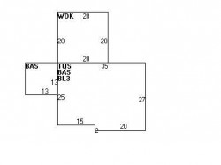 308 Winchester St, Newton MA  02461-2051 floor plan