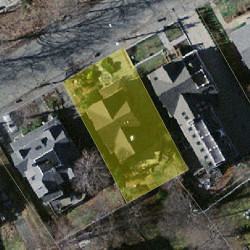42 Braeland Ave, Newton MA  02459-2211 aerial view