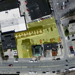 1179 Washington St, Newton MA 02465-2121 aerial view