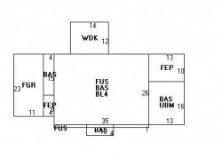 25 Haynes Rd, Newton MA  02459-2716 floor plan