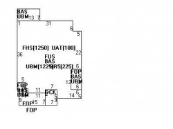 12 Billings Park, Newton MA 02458-2013 floor plan