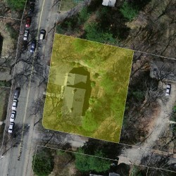 1082 Walnut St, Newton MA 02461-1249 aerial view
