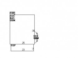 38 Lewis St, Newton MA 02458-1825 floor plan