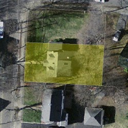 176 Parker St, Newton MA 02459-2551 aerial view