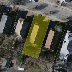 156 Pearl St, Newton MA 02458-1444 aerial view