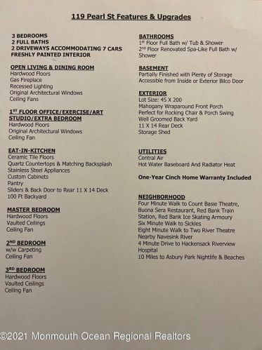 119 Pearl St, Tinton Falls NJ 07701-1522 exterior