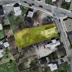 5 Elm St, Newton MA  02465-1805 aerial view