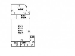 31 Tarleton Rd, Newton MA  02459-1732 floor plan