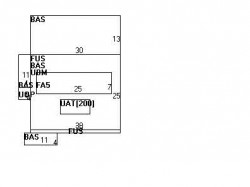 151 Woodcliff Rd, Newton MA 02461-1838 floor plan
