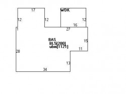 22 Hagen Rd, Newton MA  02459-2752 floor plan