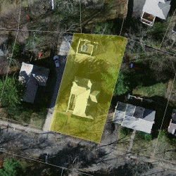 35 Cabot St, Newton MA 02458-2501 aerial view