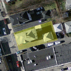 112 Dalby St, Newton MA 02458-1033 aerial view