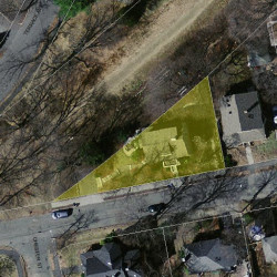 55 Hillside Rd, Newton MA 02461-1440 aerial view