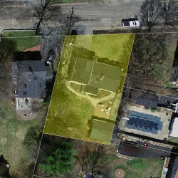 50 Staniford St, Newton MA  02466-1112 aerial view