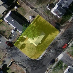 164 Spiers Rd, Newton MA  02459-3700 aerial view