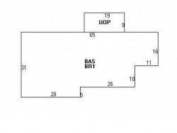 15 Kendall Rd, Newton MA  02459-2657 floor plan