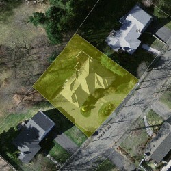 71 Sharpe Rd, Newton MA 02459-3032 aerial view