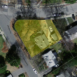 10 Dwhinda Rd, Newton MA  02468-1845 aerial view