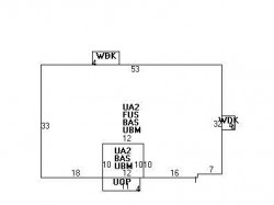 222 Upland Ave, Newton MA  02461-2003 floor plan