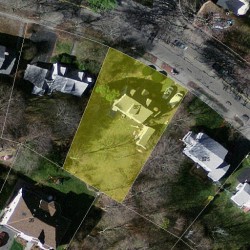 867 Dedham St, Newton MA 02459-3417 aerial view