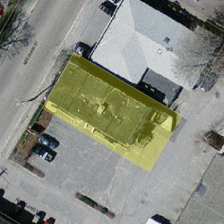 118 Needham St, Newton MA 02464-1598 aerial view