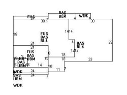 415 Waban Ave, Newton MA  02468-1334 floor plan