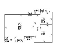 148 Stanley Rd, Newton MA  02468-2325 floor plan