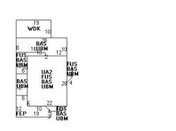 24 Pennsylvania Ave, Newton MA 02464-1323 floor plan